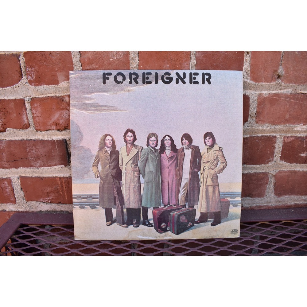 Foreigner Self Titled Vintage US Pressing Vinyl LP Classic Rock Record 1977